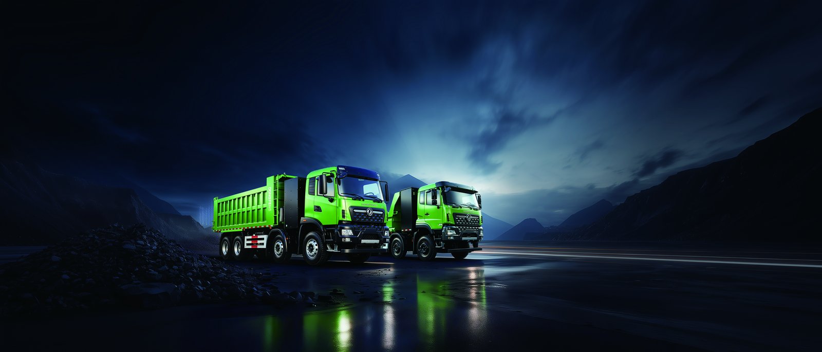 Dongfeng TZ3Z electric dump truck