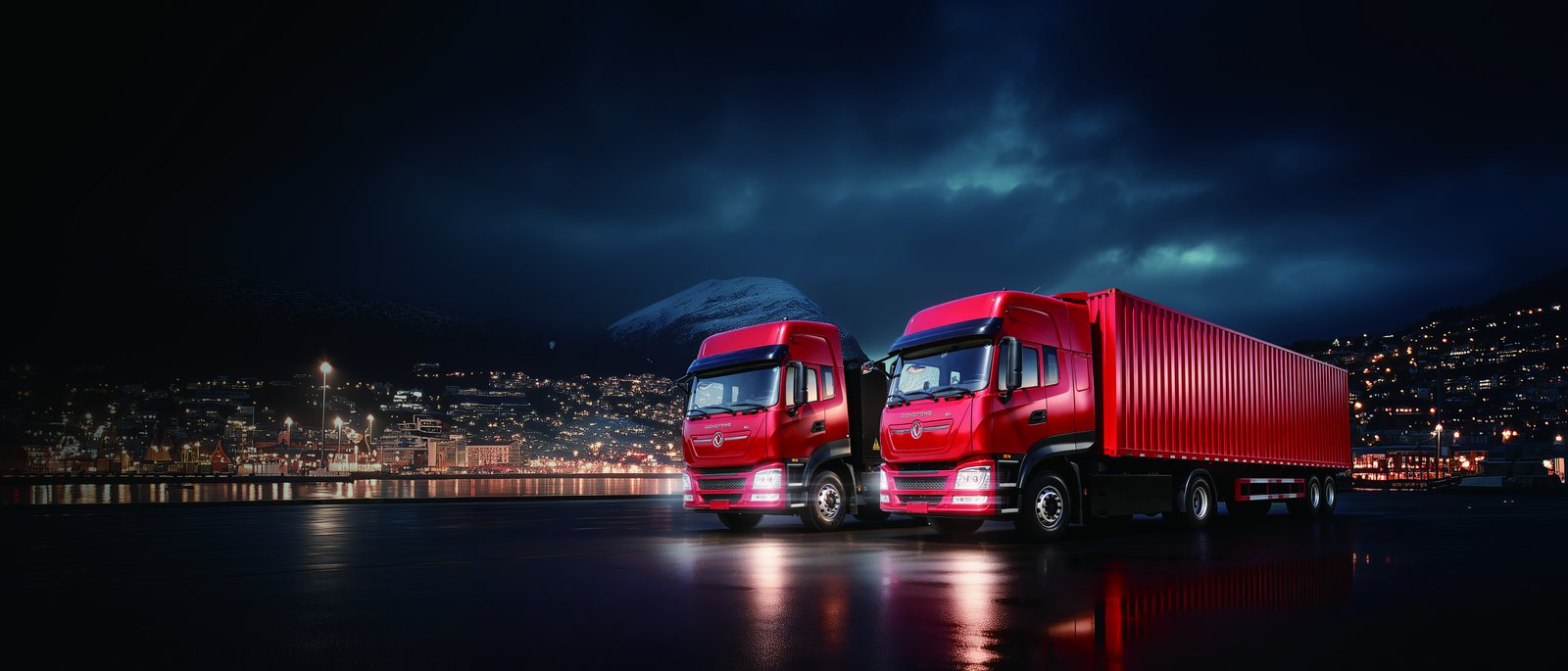 Dongfeng TE46 4x2 electric tractor truck