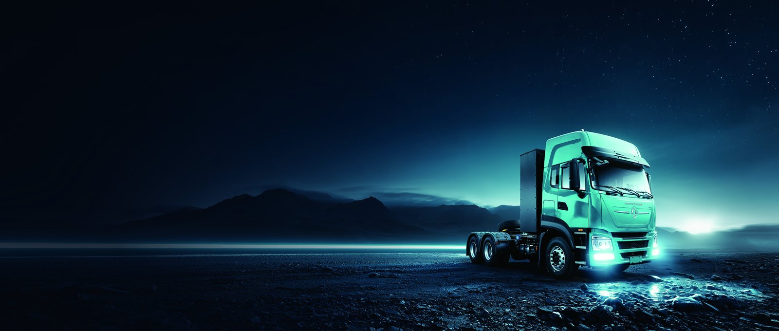 Dongfeng TE8L 6x4 electric tractor truck